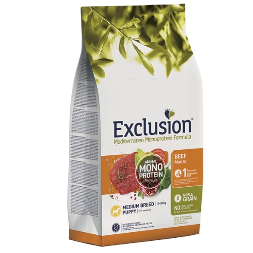 Exclusion ( אקסלוז'ן ) לגורים מגזע בינוני – בקר 12 ק"ג